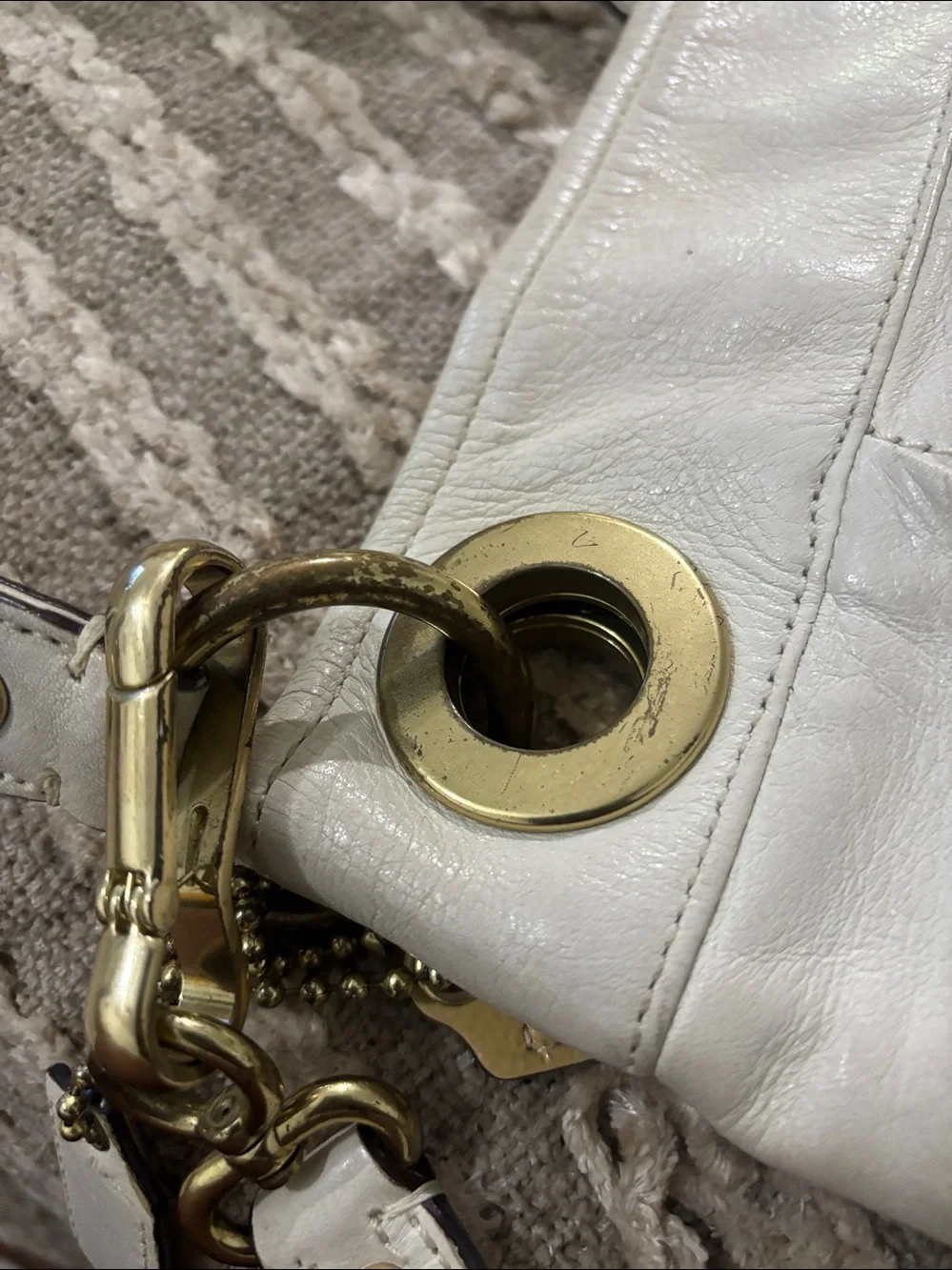 Coach F17605‎ Ashley Leather Crossbody Shoulder Y2K Bag